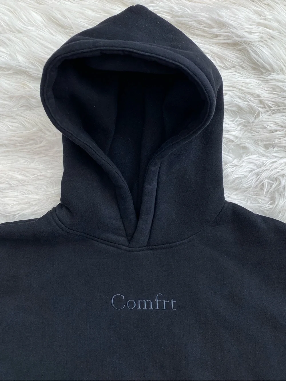 Comfrt | Black Signature Hoodie & Sweatpant Set - Picture 6 of 15